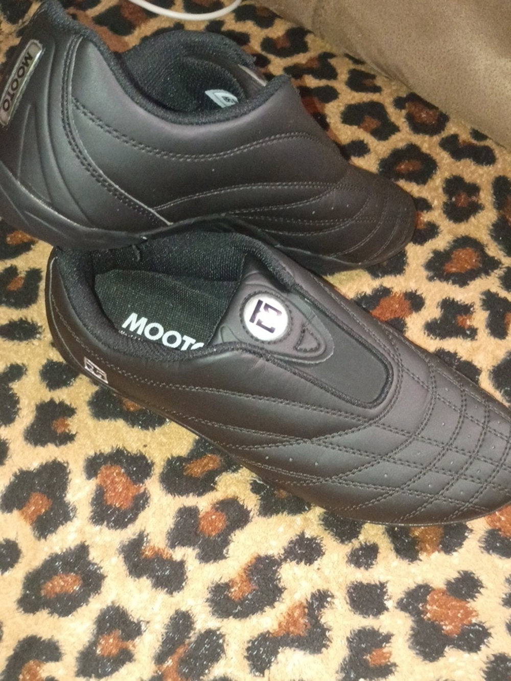 Mooto Wing Taekwondo/Martial Arts Shoes - Black, Durable Low-Cut Sneakers